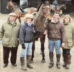 The team down at Poplar Cottage